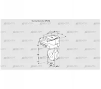 IBG40W05/20-30Q3E (88302395) Дроссельная заслонка Kromschroder