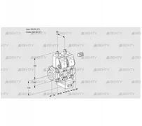 VCG3E50R/50R05NGNWR/PPPP/PPPP (88105456) Клапан с регулятором соотношения Kromschroder