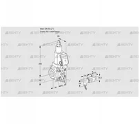 VAS3T50/-N/LQSR (88020062) Газовый клапан Kromschroder