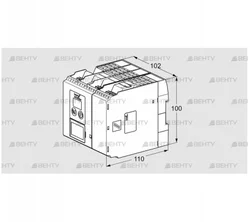 BCU560QC0F0U0D0K0-E (88670033) Блок управления горением Kromschroder