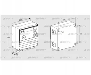 BCU460-3/1LW3GB (88611796) Блок управления горением Kromschroder