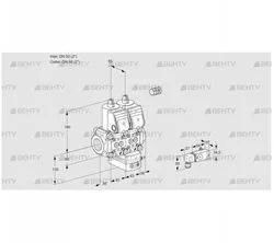 VCD3E50R/50R05ND-25WR/2-PP/PPPP (88107077) Регулятор давления Kromschroder