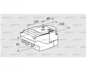 IC40SA3DR10 (88300868) Сервопривод Kromschroder