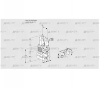 VAD1-/25R/NQ-100A (88033298) Газовый клапан с регулятором давления Kromschroder