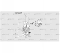 VAG1-/20R/NWAE (88027713) Газовый клапан с регулятором соотношения Kromschroder