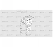 IBGF125Z05/20-30W3TR10 (88301077) Дроссельная заслонка Kromschroder