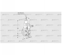 VAS350R/LWGR (88002072) Газовый клапан Kromschroder