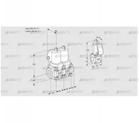 VCS2T25N/25N05NNQSL/PPBS/PPPP (88103200) Сдвоенный газовый клапан Kromschroder