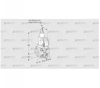 VAS3T65N/LQSR (88003908) Газовый клапан Kromschroder