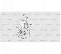 VAS8100F05NK3E/PP/EP (88204796) Газовый клапан Kromschroder