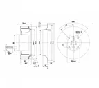 Центробежный вентилятор ebmpapst R1G120AD1302