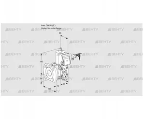 VAS350/-F/NW (88010784) Газовый клапан Kromschroder