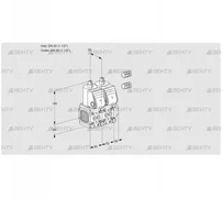 VCS3E40R/40R05FNNWR3/PPPP/PPPP (88106136) Сдвоенный газовый клапан Kromschroder