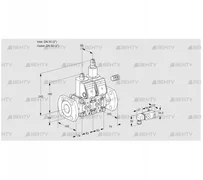 VCS3E50F/50F05NLWR/-2PP/PPPP (88104257) Сдвоенный газовый клапан Kromschroder