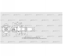 BIC 65/50HBR-0/35-(108)E (84031115) Газовая горелка Kromschroder